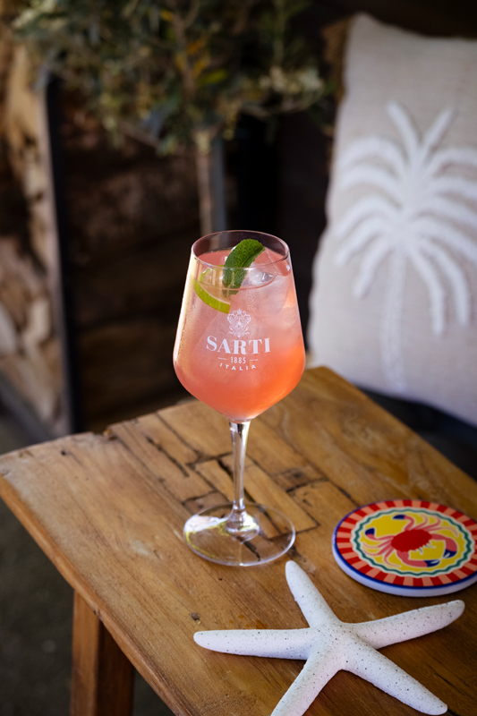 Kiosk Salute, Ambiente, Getränk, Sarti, alkoholfrei